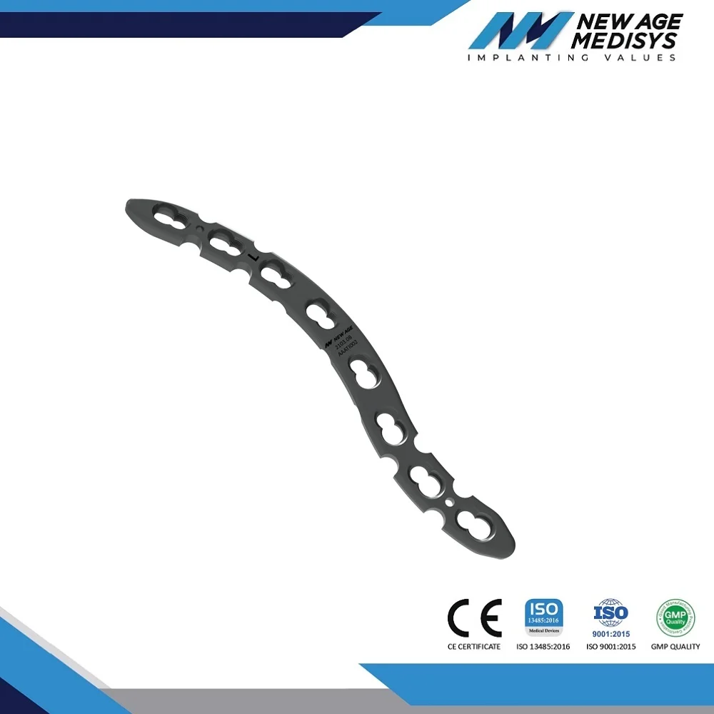Safety Locking Plates Titanium Orthopedic Implants Anterior Clavicle Plate Hospital Usage CE ISO Certified