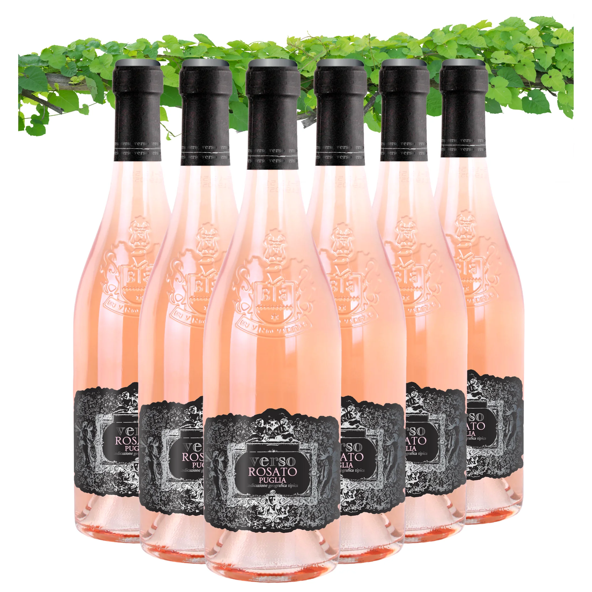 В итальянском стиле розовое вино-Rosato, IGT Verso Rosato-милое розовое вино-бутылки 750 мл спирта 12.5% для экспорта