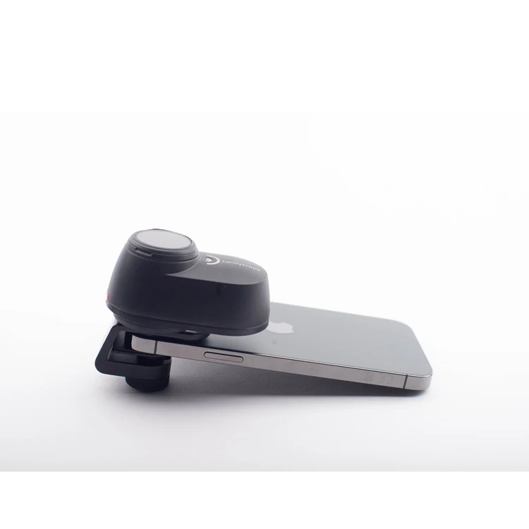 Video dermatoscope 10x magnification LED lamp battery operated scan area various parts of body skin test medical machine