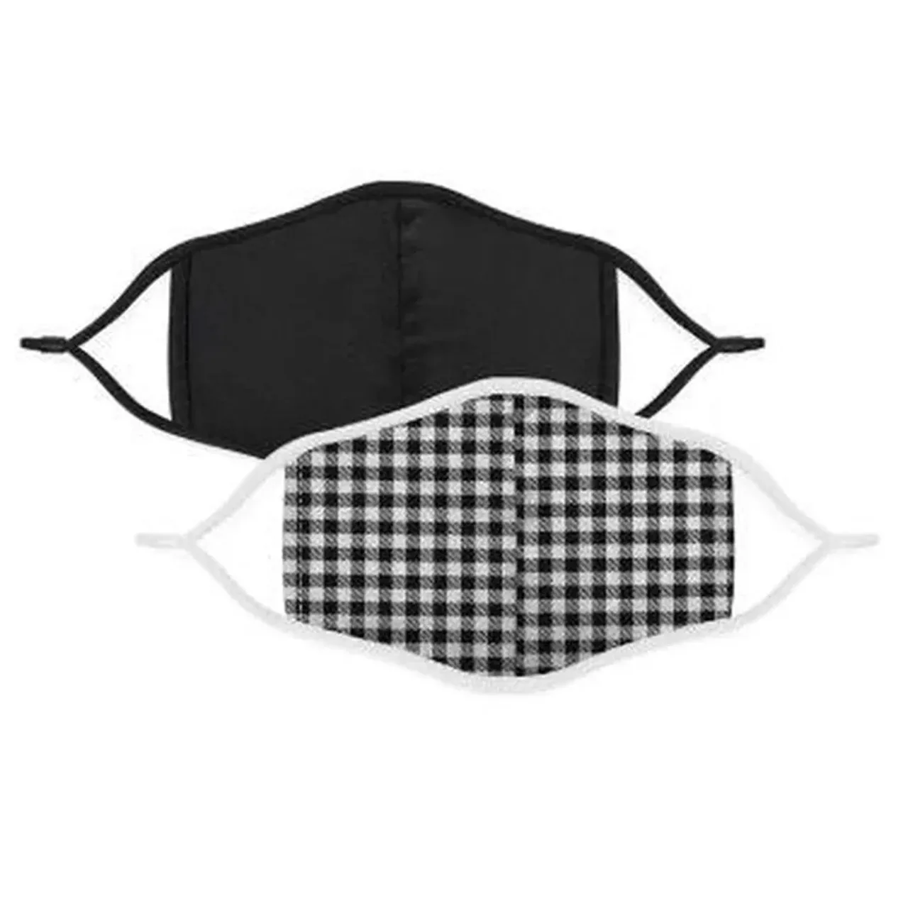 Модная маска с однотонным узором многофункциональная моющаяся для лица из натурального хлопка