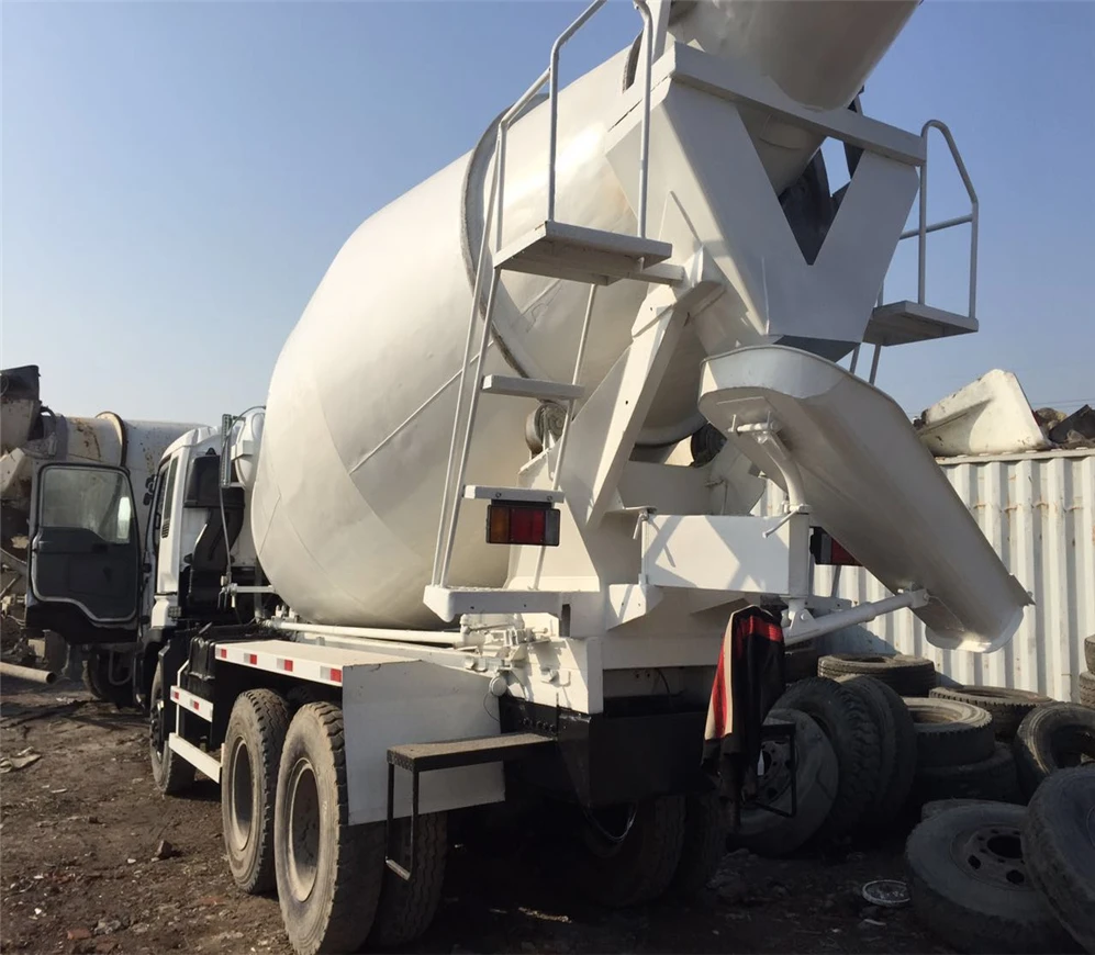 Used Concrete Mixer, ISUZU Diesel Concrete Mixer Truck for sale