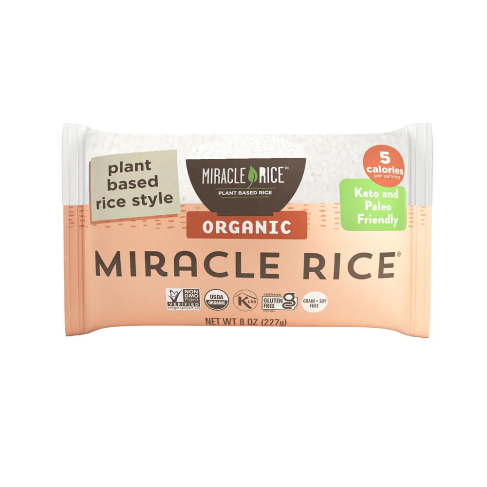 
Miracle Rice Organic Instant Rice Easy to Make and Healthy Tasteful Organic Meal 227g Gluten Free Healthy Diet Meal 