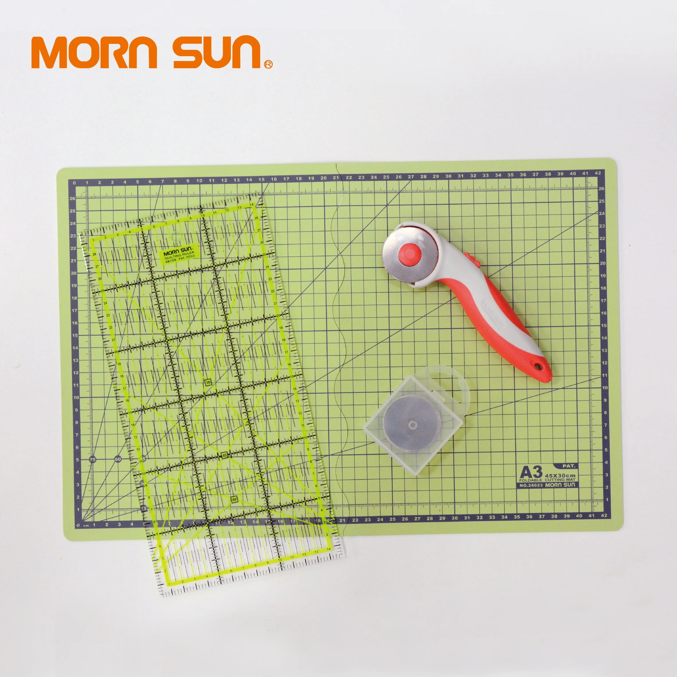 AMAZON оптовая продажа Taiwan лоскутное 4 шт. A3 набор «сделай сам» швейный набор линейка ротационного резака складной резка Комплект ковриков для лоскутного шитья Ремесло