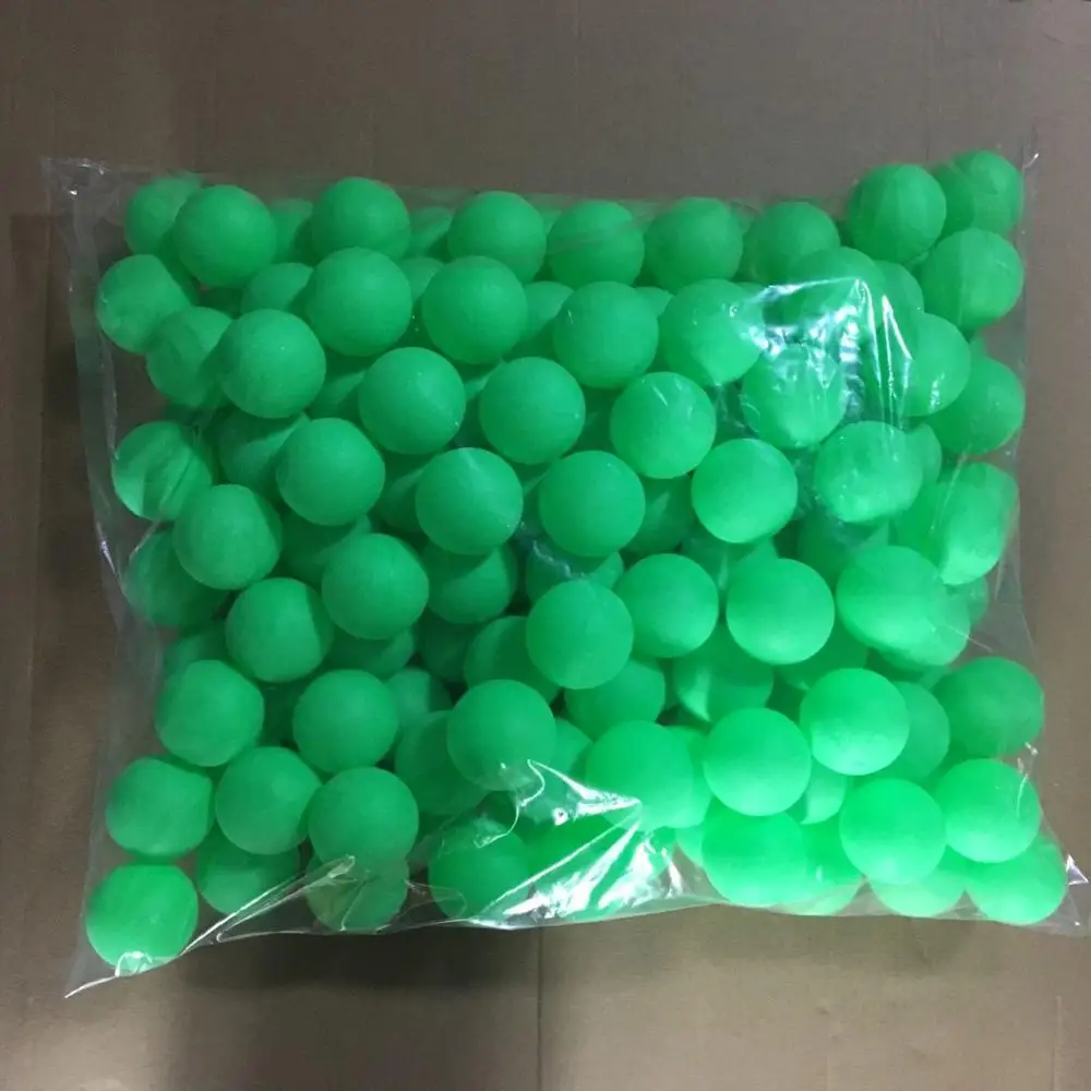 Custom 40mm Plastic PP Color Toy Pink Ping Pong Ball Table Tennis Ball