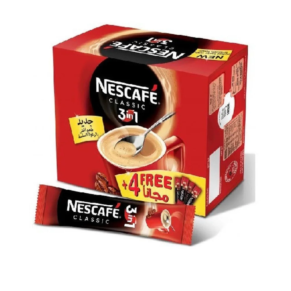 
Nescafe 3-в-1 оригинальный растворимого кофе 