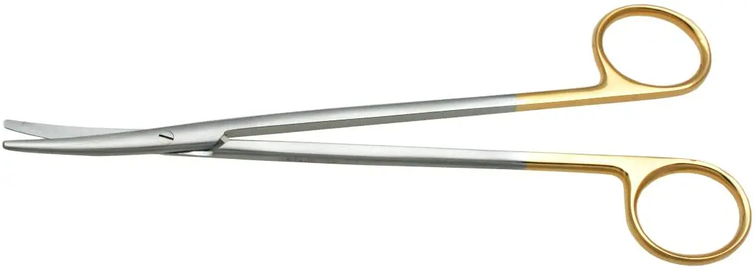 Metzenbaum Ножницы с tc вставкой прямые и изогнутые тупые медицинские хирургические ножницы