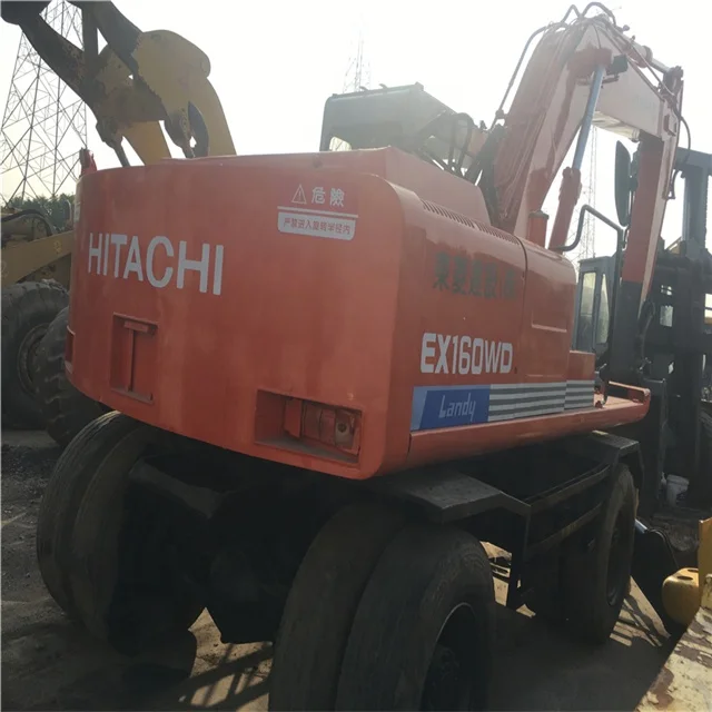 Used Hitachi EX160w wheel excavator Used Hitachi Wheel Excavators EX160WD EX120WD ZX130WD