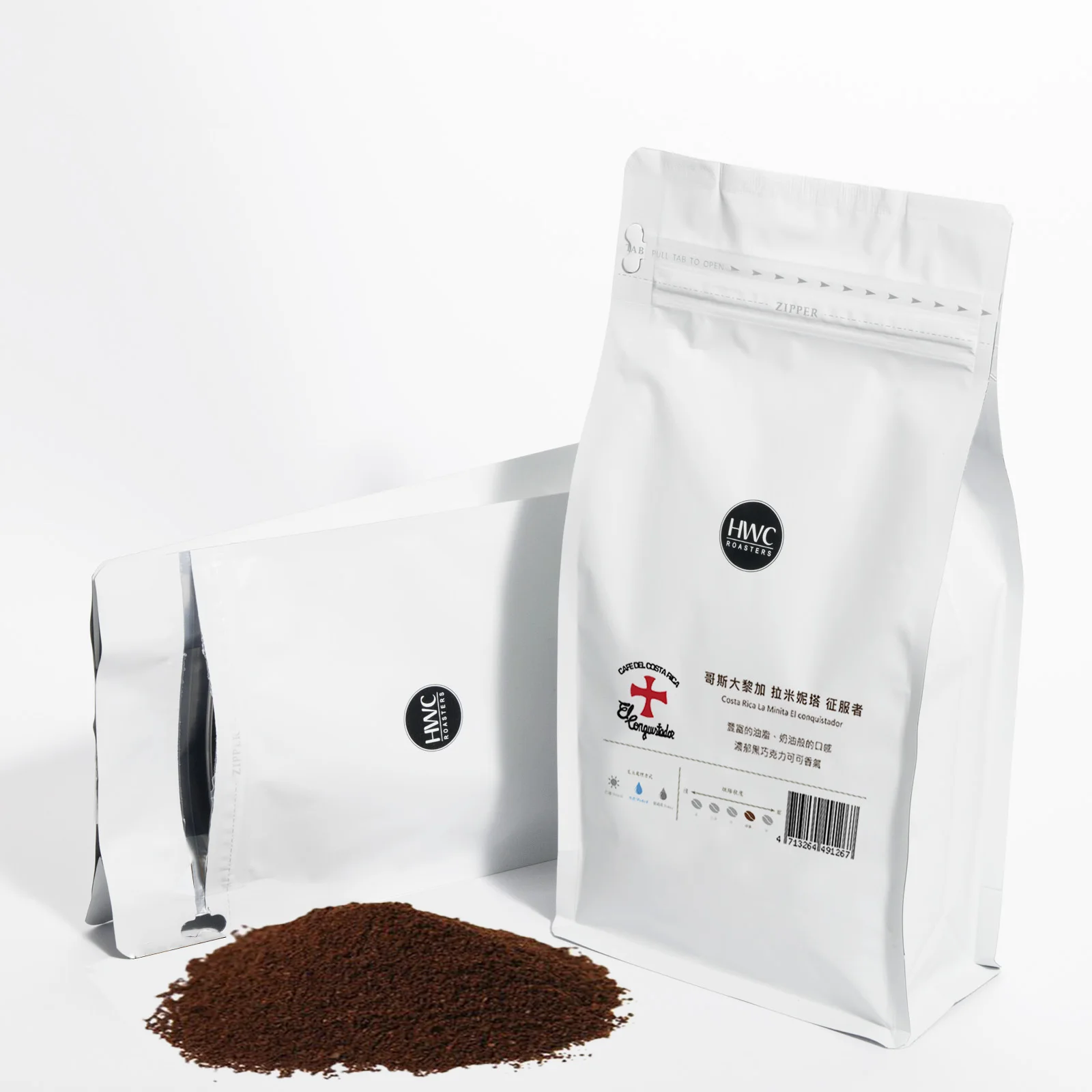 Оригинальный кофейный порошок из Коста-Рики, Minita El Conquistador Arabica, зернистый кофе