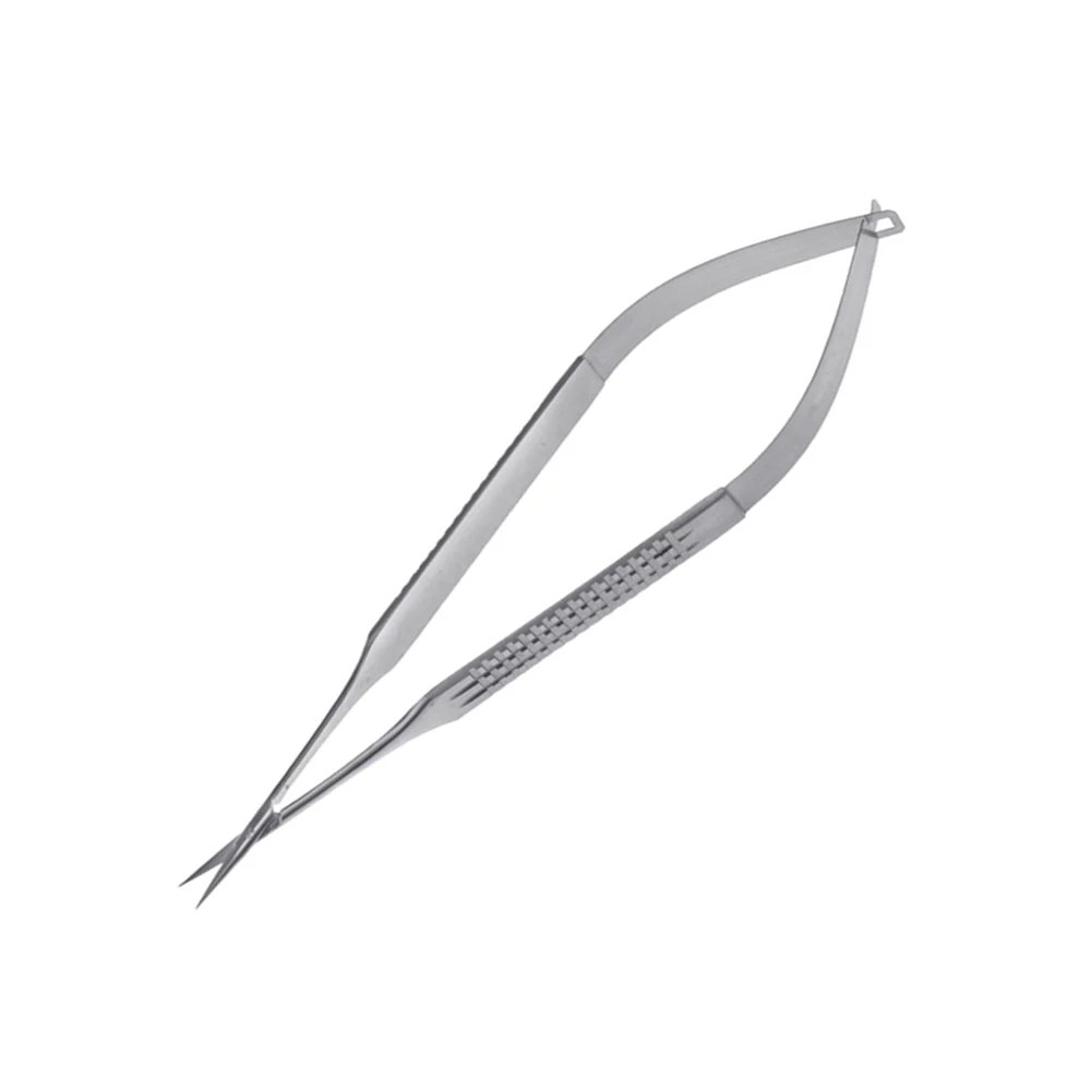 Millesi Microsurgical Scissors 16cm Straight Serrated Blades Flat Handle Neurosurgery Instruments