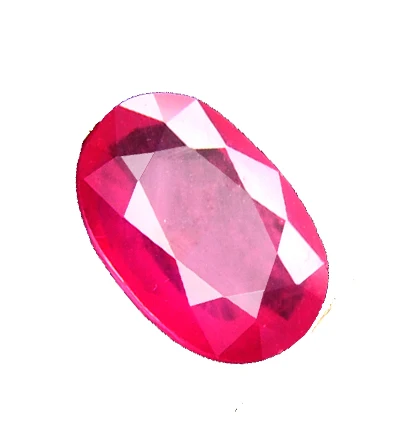 100% Natural Top Quality Ruby Oval Cut Gemstone For Wedding Jewelry Stones