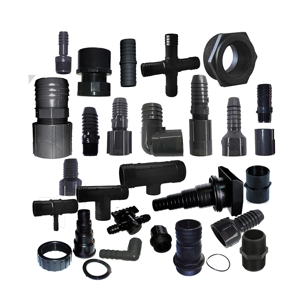 Высококачественные фитинги из нержавеющей стали/ПВХ, PE фитинги