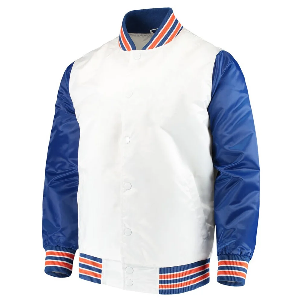 
Custom Wholesale Baseball style Varsity Jacket made of wool / College style Inside Sublimation Lining Letter mans Varsity Jacket 