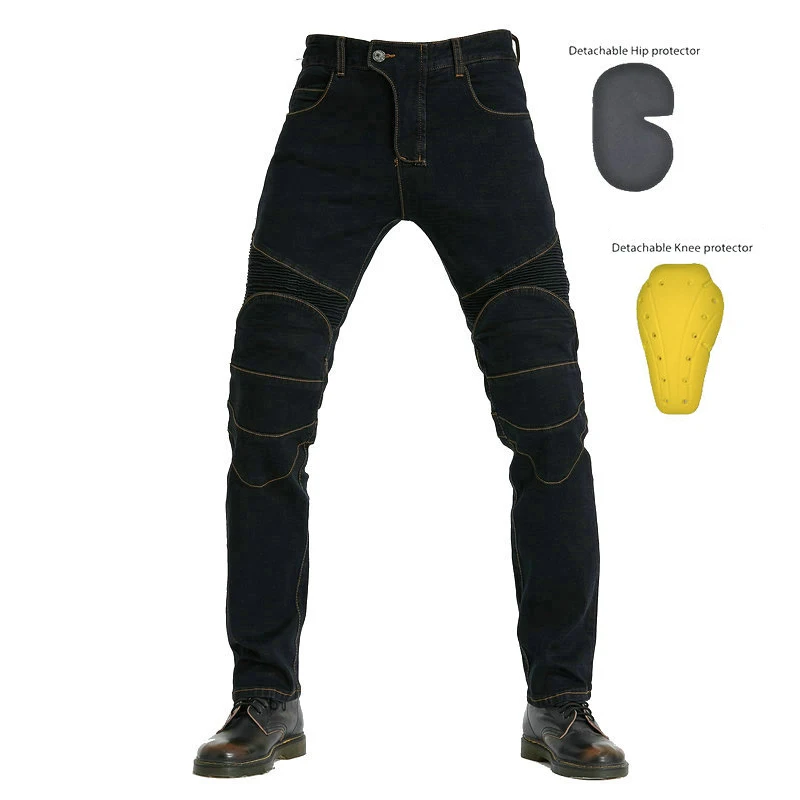 Новое поступление складка стиль мотоцикл усиленный Стиль A Номинальная джинсы для мужчин кевлар подкладка премьер-защита