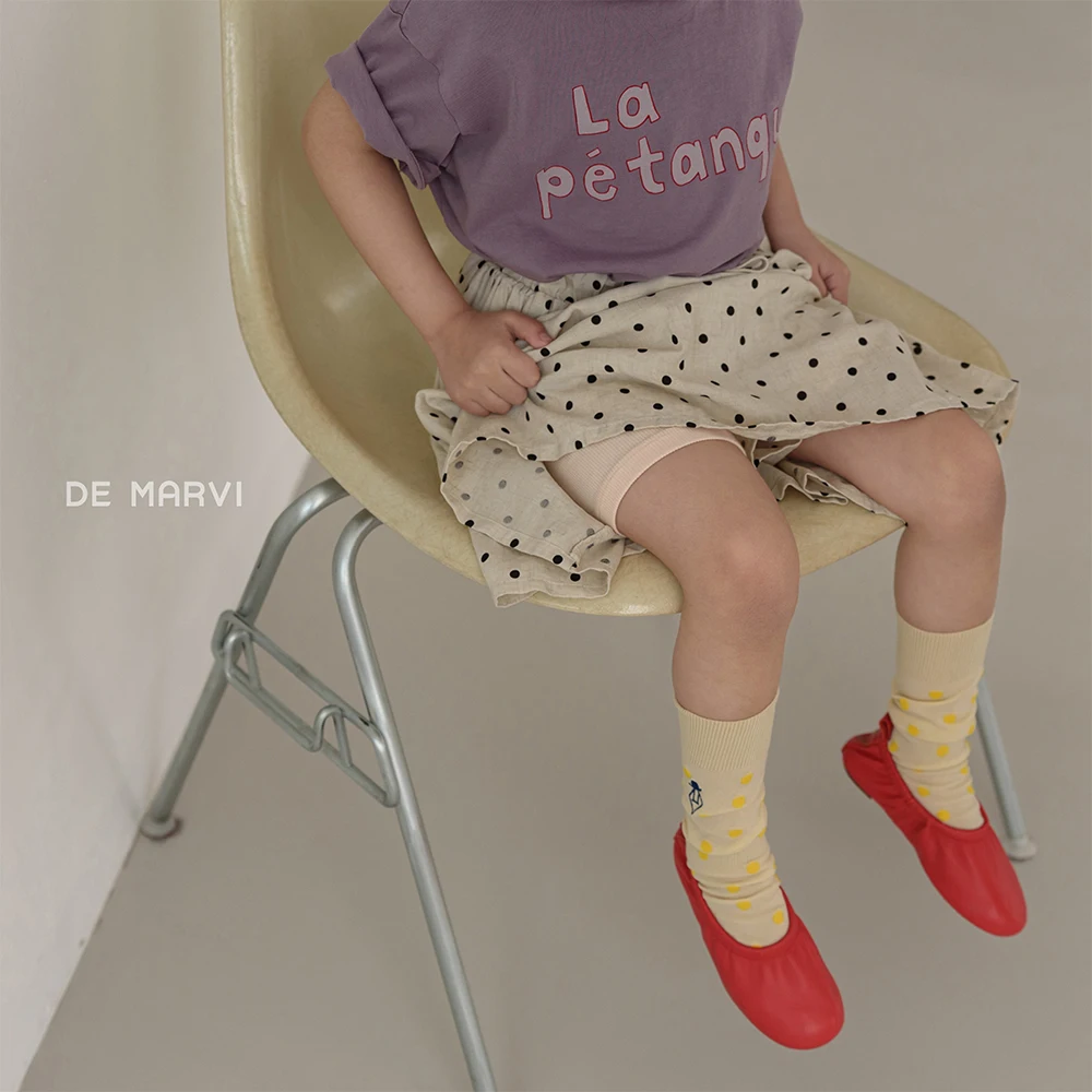 DE MARVI Kids Toddler Rib Bike Shorts Boys Girls Leggings Summer tights Wholesale Korean Manufacturer MADE IN KOREA