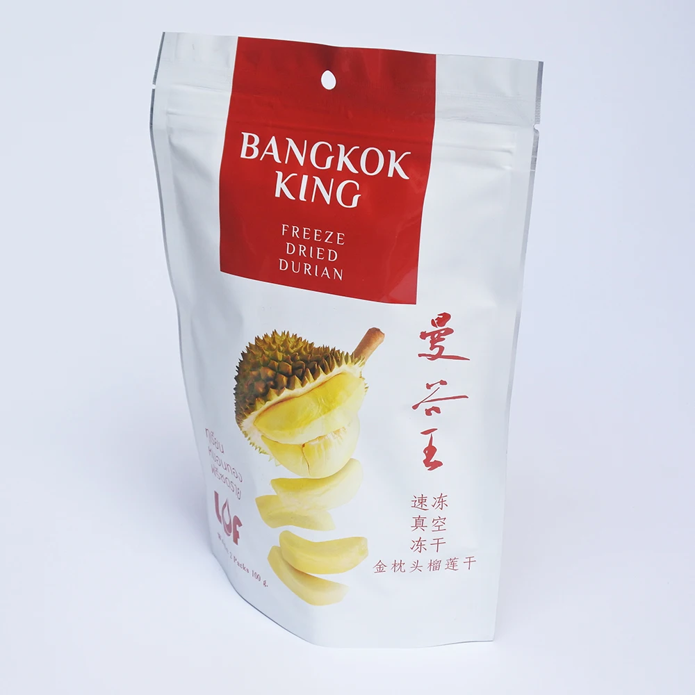 
Highly Recommended For Sweet BANGKOK KING Freeze Dried Durian Shipping From Thailand 
