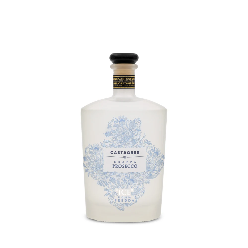 Высококачественная Белая бутылка Марка Граппа просекко, 500 мл, Сделано в Италии