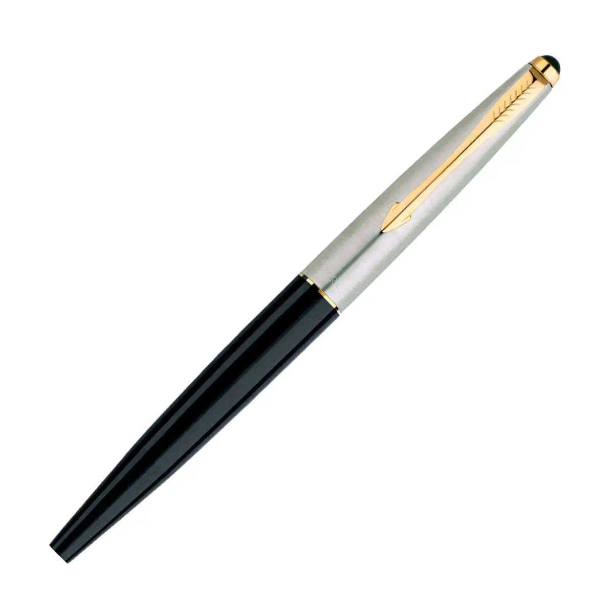  Шариковая ручка Parker galaxy стандартная нержавеющая сталь Золотая отделка черный корпус премиум класса роскошные рекламные пользовательские ручки