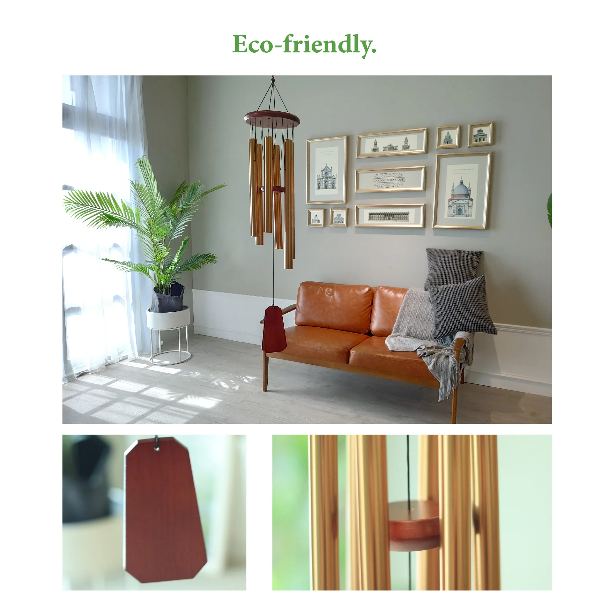 33 дюйма памятные металлические ветряные колокольчики лучшие гармонические для балкона