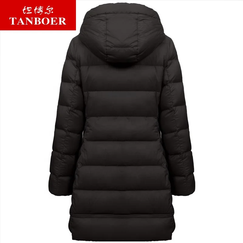 Plus size women custom fashion popular high quality women down jacket