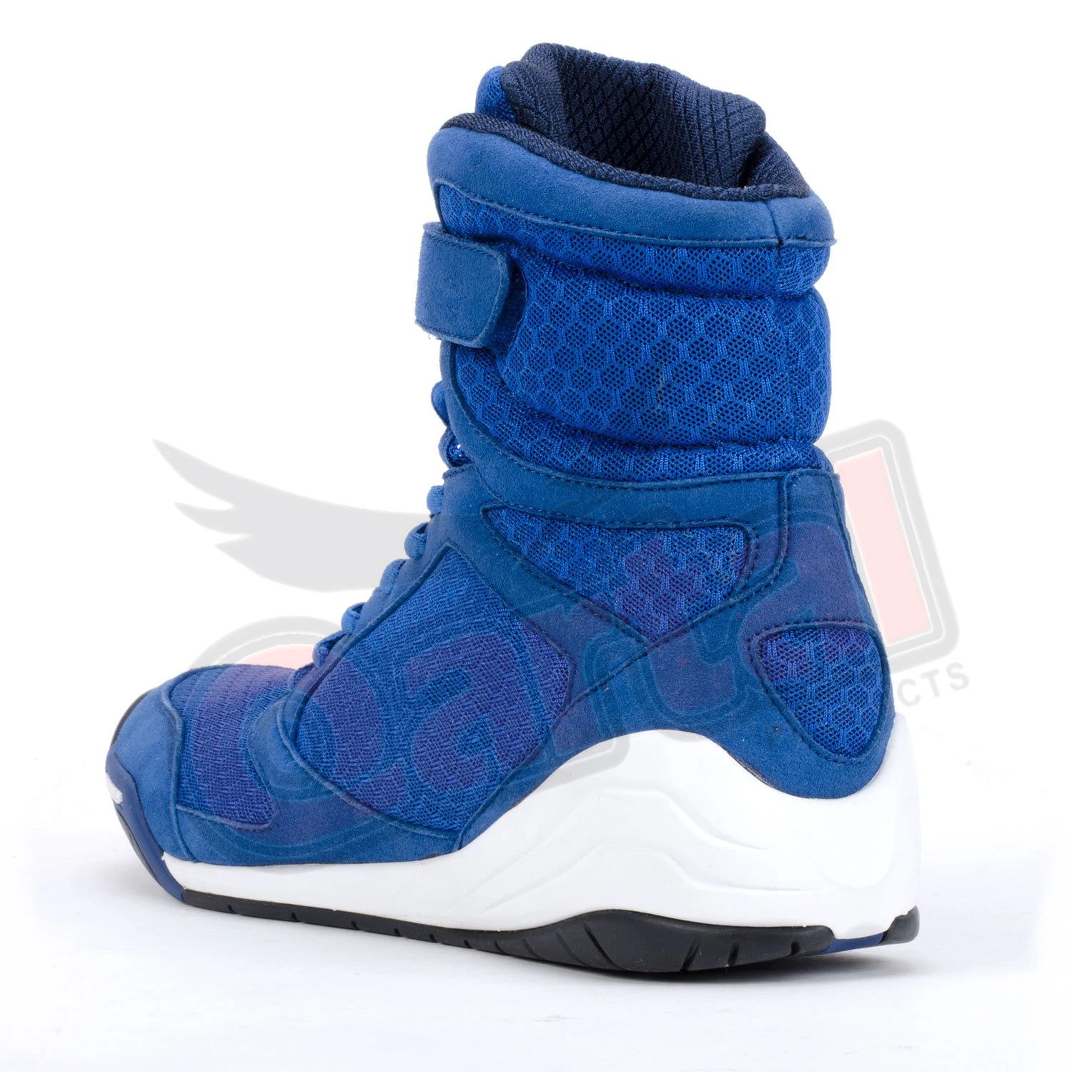 New 2021 Wholesale Professional High Top Sport Boots Black Boxing Shoes For Men