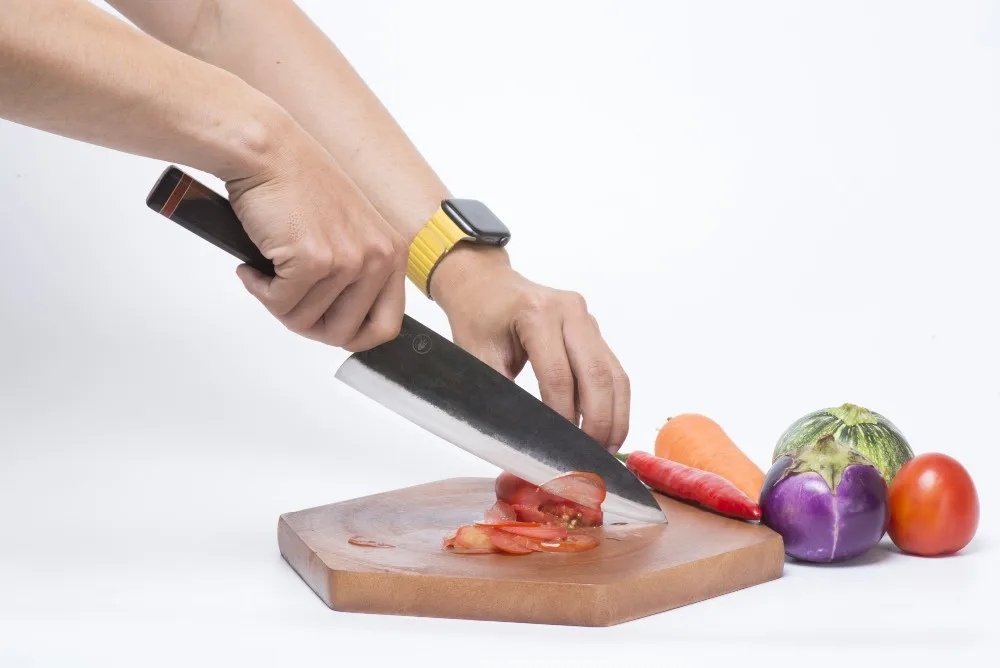 Best Selling Cheap Japanese Knives Hand Forged Kitchen Chef Knife Leaf Spring - Carbon Steel Super Easy to Get Razor Sharp