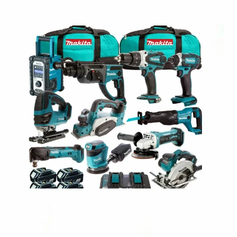 Wholesale Original Makita 18-Volt LXT Lithium Ion Cordless 15 Pieces Combo Kit for Sale