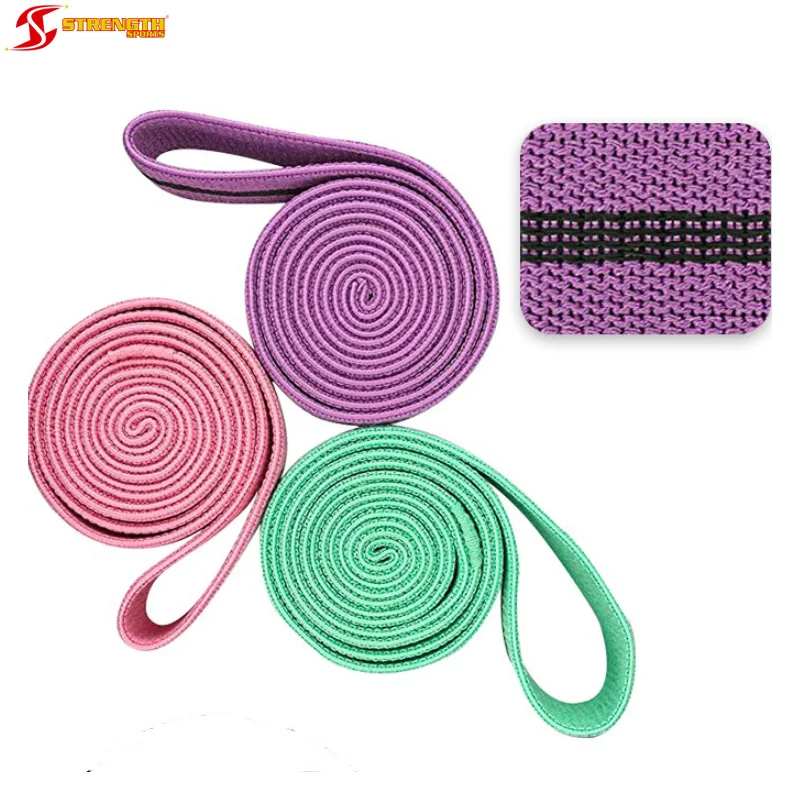 Изготовленные на заказ однотонные длинные эластичные ленты ткань с принтом логотипа низкая цена