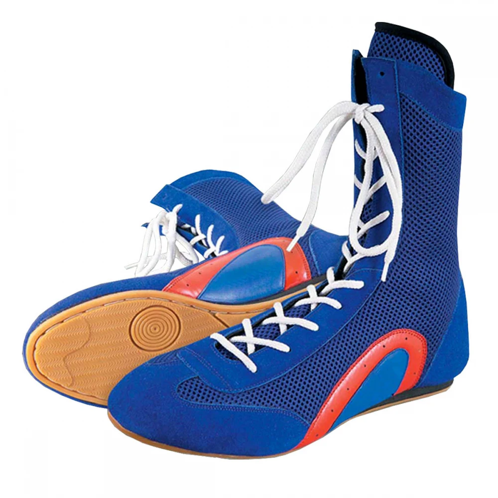 
2021 High Quality Professional Leather Boxing Shoes 