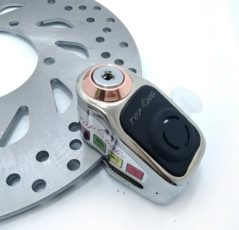 
Alarm Lock 120db on-off brake disc lock for Motorcycle anti theft 