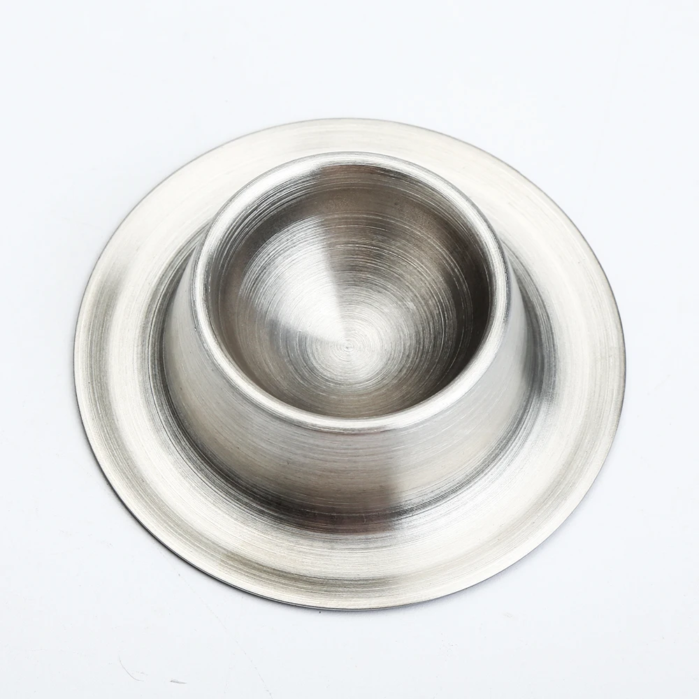 Customized Logo Prints 100% Promotional Food Grade Manufacturer Stainless Steel Metal Tray Steamed Rack Egg Cup Holder