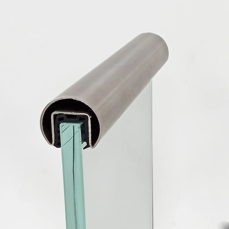 china high quality hot sale stainless steel ss304 stair handrail oval pipe tube fittings profile price