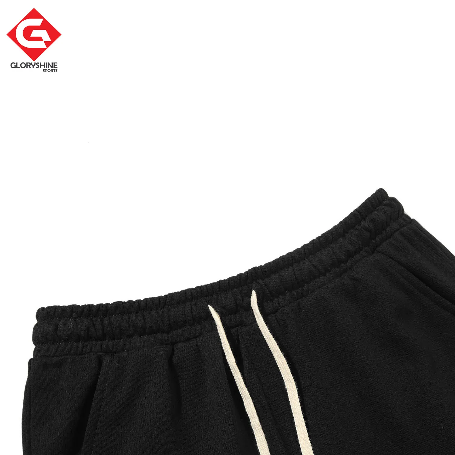 Фирменные мужские облегающие шорты с пользовательским принтом спортивные для фитнеса и активного отдыха хлопковые флисовые махровые тренировок бега