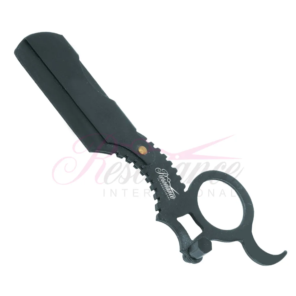 
Wholesale Double Ring Straight Razor Cutthroat Shaving Salon Shavette Rasoi With Leather Case 