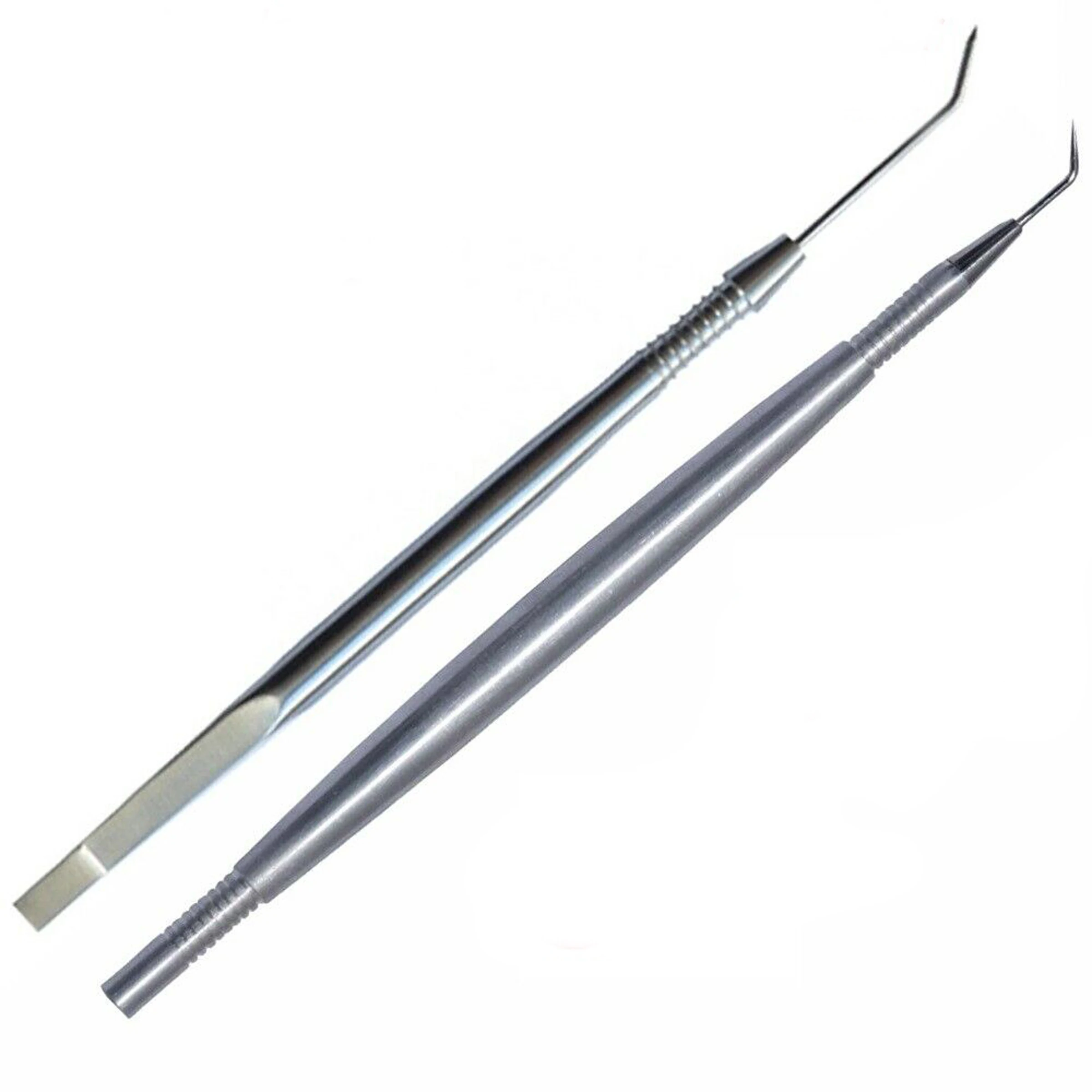 2 Pieces Tick Removal Tweezers  Eyelash Volume Eye Lash Lashes Lifting Lifter Perm Perming Separating Tool Best Quality