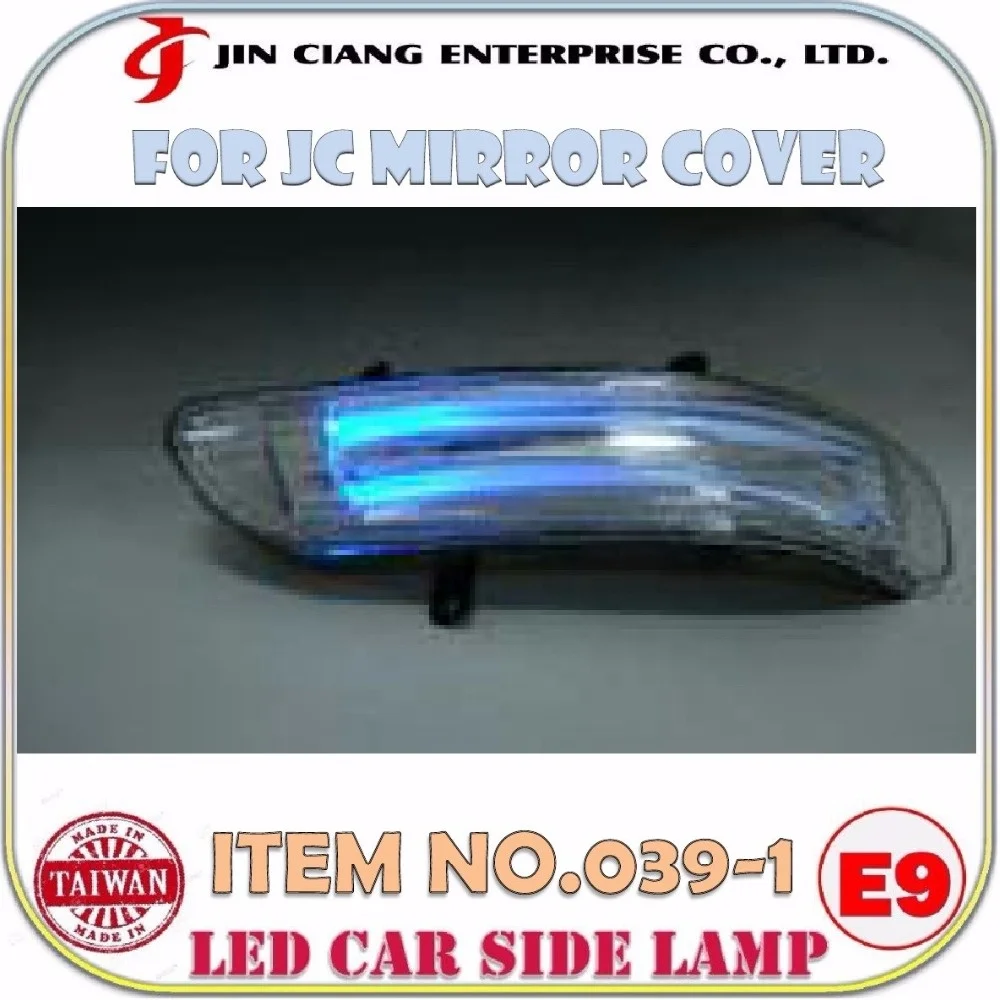 Специальный автомобиль JC зеркальная крышка ES350 IS250 ISF LS LX570 светодиодная боковая лампа
