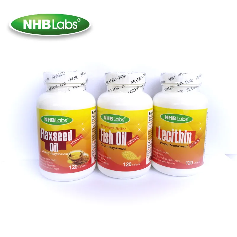 
GMP Certified Omega 3 Fish Oil Softgel Capsule 1000mg Private label 