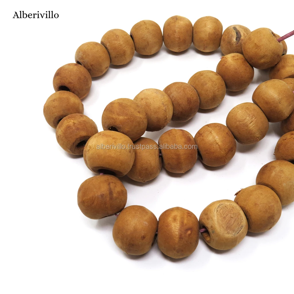 
Rosary Prayer Beads Wood Natural Bead Large Tasbih Round Bead 