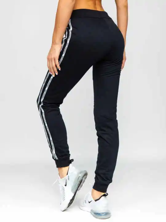 Sexy Design Streetwear Wide Leg Polyester Elegant Lace Up Outdoor Belted Formal Pants Ladies Casual Women Trousers