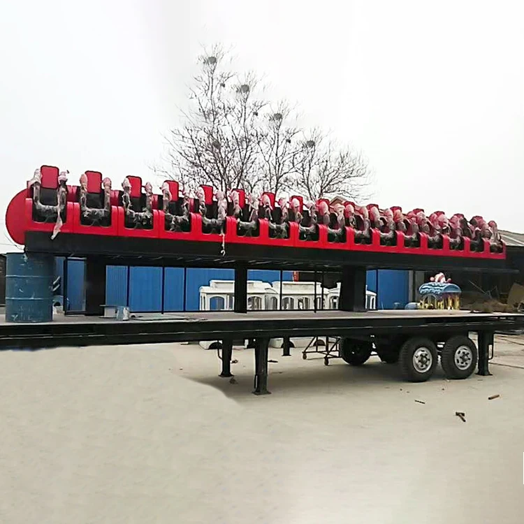 New Design Manege Forain Attraction Amusement Park Ride on Trailer Crazy Wave Large Miami Ride for Sale