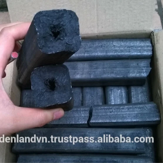 Барбекю из древесного угля с меньшим количеством пепел без дыма брызг сделано во Вьетнаме