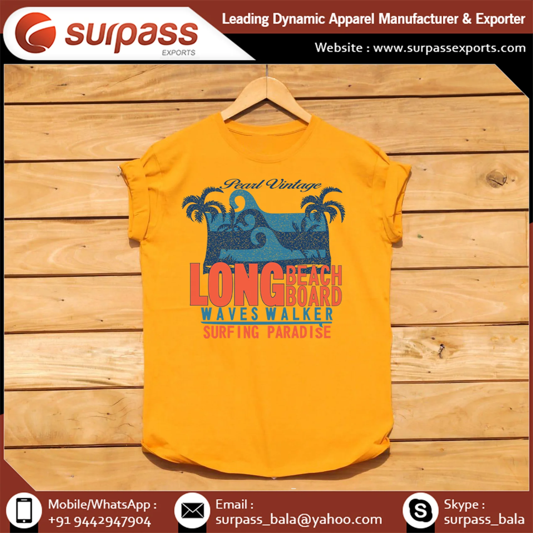 Comfortable O Neck T Shirts for Men in recycled fabric