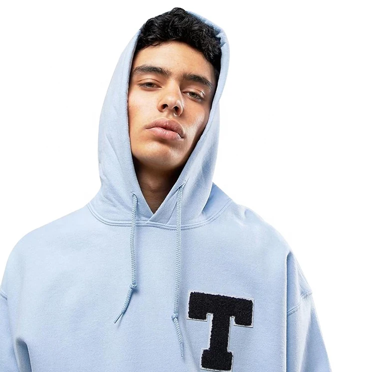  Толстовки от производителя вышивка Тяжелый 100% хлопок простые пуловеры