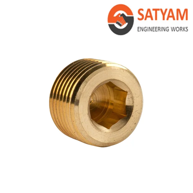 Premium Quality Brass Stop Plug With Wire Connector Brass Stopping Plug for Electrical Fittings