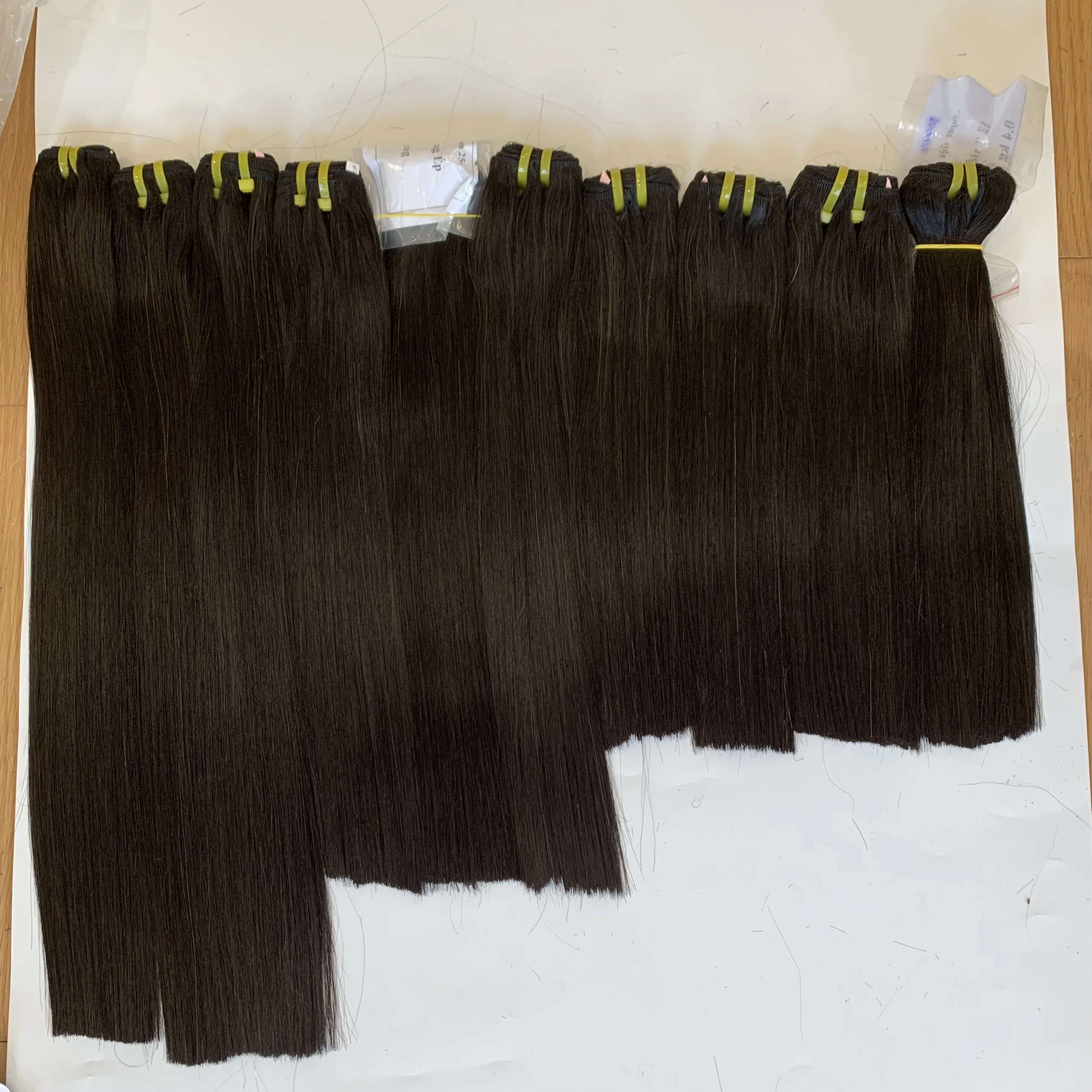 Супердвойной натуральный цвет лучшее качество прямые человеческие волосы все цвета компания Livihair во Вьетнаме