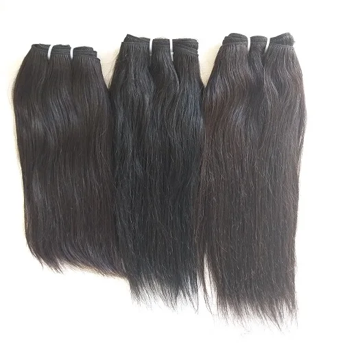 Raw Indian Hair Directly From India Remy Virgin Straight 100 Human Hair Weave Unprocessed