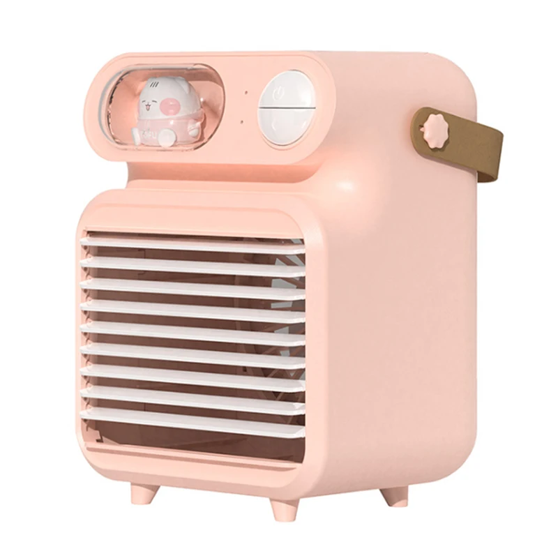2021 Mini Portable Rechargeable Air Conditional Fan Table Usb Electric Cooler Water Fan