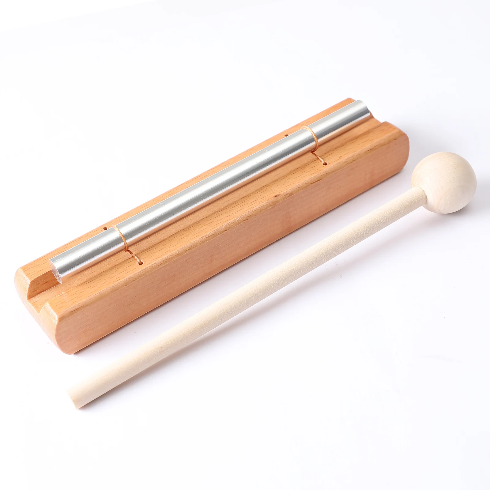 Energy Chime Percussion,Hand Bell Meditation Chimes ,Teacher Tools Reminder Tuned Energy Chimes Music Instrument with Mallet