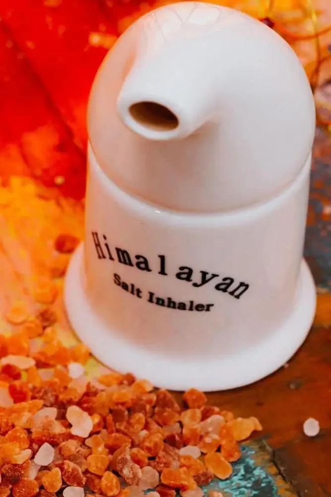 Handmade Popular Ceramic Filter Himalayan natural salt inhaler