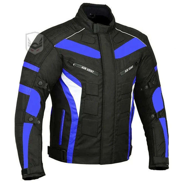 Black Blue white Motorcycle Textile jacket made of cordura jacket waterproof jacket for summer winter men women cheap price