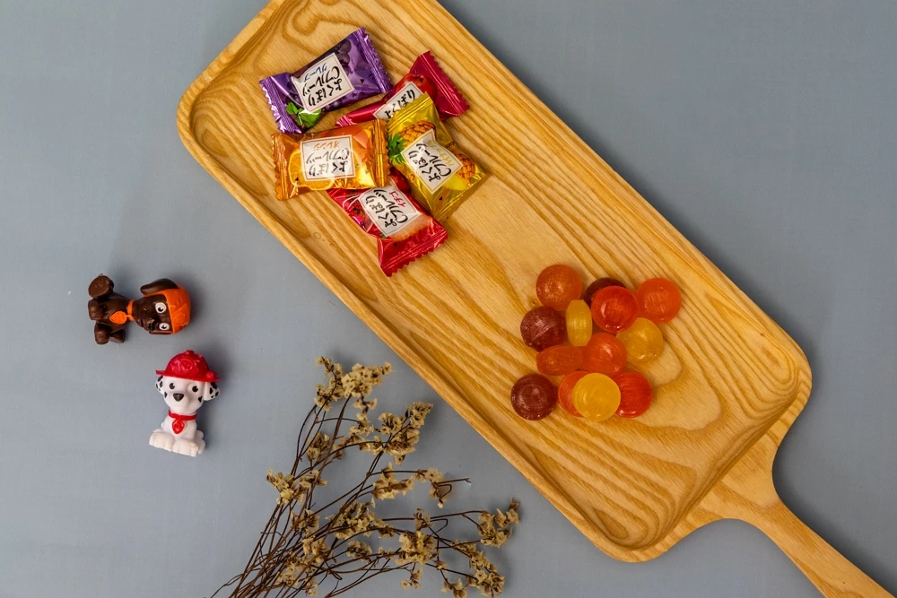  Фруктовые Конфеты-добавки с витамином C-японское качество-коробка 180 г